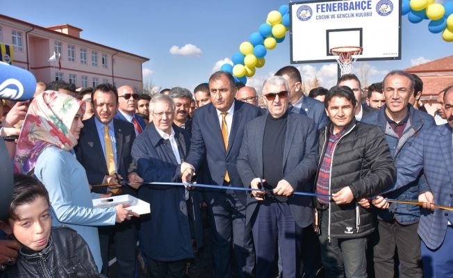 Aziz Yıldırım, Aksaray’da pota ve dernek açılışı yaptı