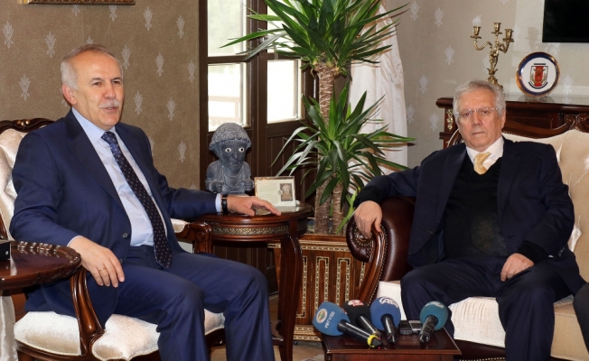 Aziz Yıldırım’dan Hatay Valisi Erdal Ata’ya ziyaret