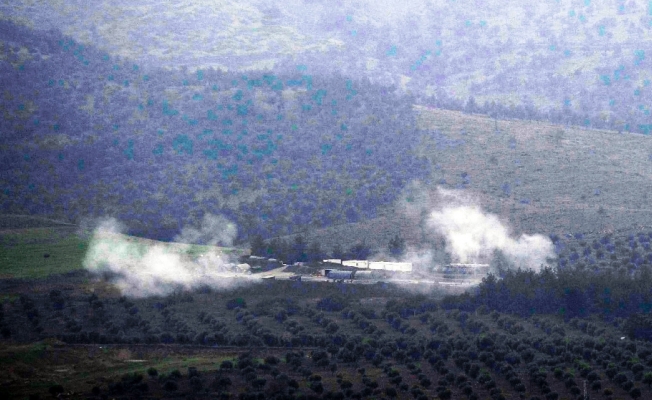 Darmık Dağı arkasındaki YPG mevzileri yerle bir oldu