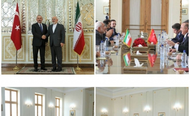 Dışişleri Bakanı Çavuşoğlu, İran’da mevkidaşıyla görüştü