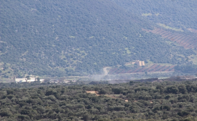 Fırtına obüsleri terör hedeflerini vuruyor