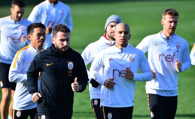 Galatasaray, Antalyaspor maçı hazırlıklarına başladı