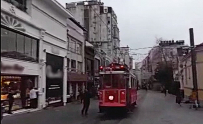 İstiklal’de korkutan anlar