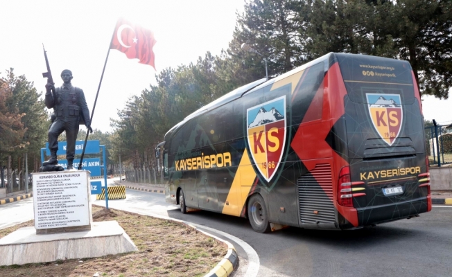 Kayserispor’dan komandolara ziyaret