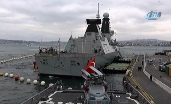 NATO savaş gemileri İstanbul’da