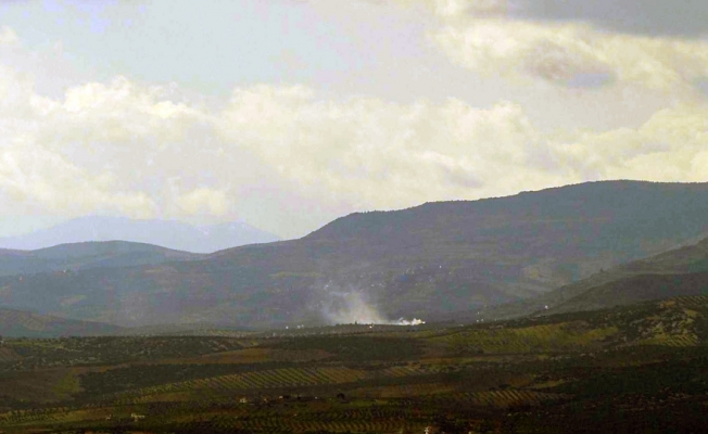 Obüsler Darmık Dağındaki terör mevzilerini bombaladı