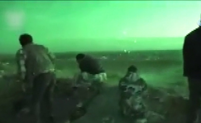 ÖSO, PYD’li teröristleri ateş altına aldı
