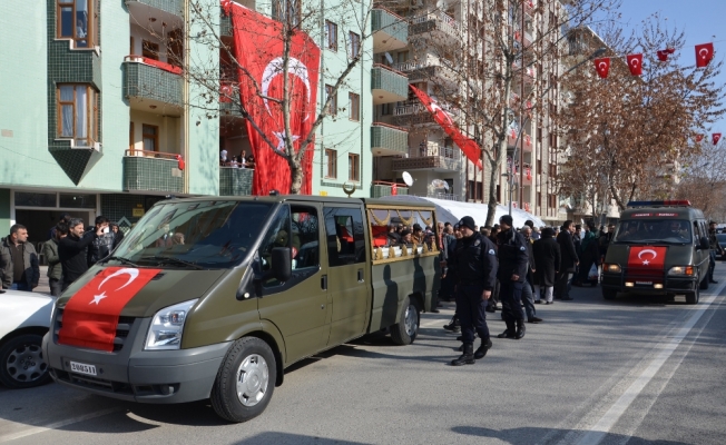 Şehit Miraç Gürhan son kez evine getirildi