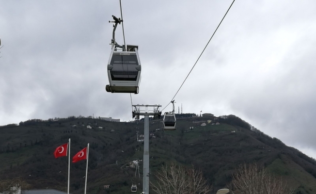 Teleferik Ordu nüfusundan fazla yolcu taşıdı