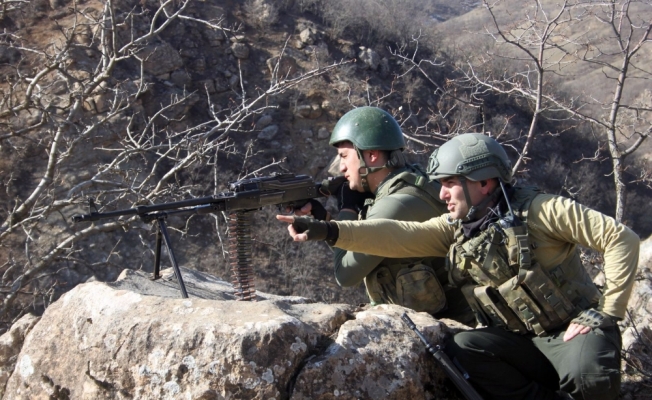 Teröristlerin kış üslenme alanlarına yönelik operasyonlar devam ediyor