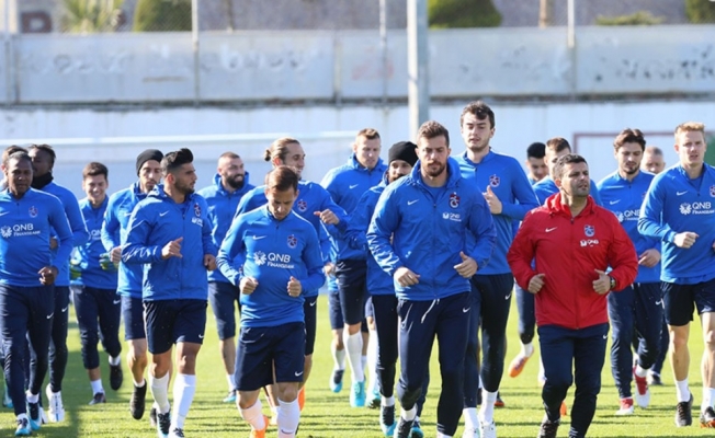 Trabzonspor Başakşehir maçı hazırlıklarını sürdürdü