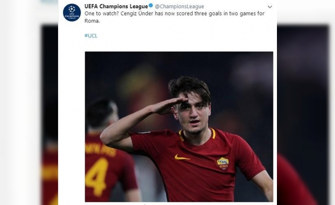 UEFA‘dan Cengiz Ünder’e övgü