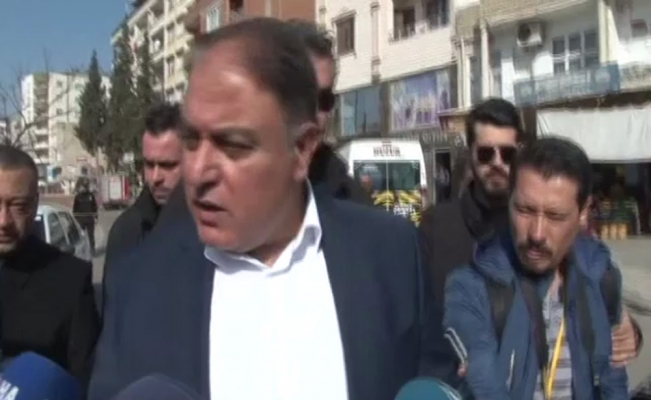 Vali Tekinarslan, roketlerin düştüğü bölgede inceleme yaptı