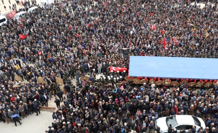 Burdur şehidini uğurladı