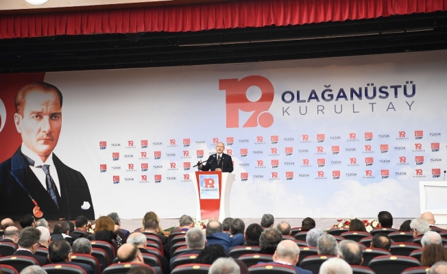 CHP’nin 19. Olağanüstü Kurultayı başladı