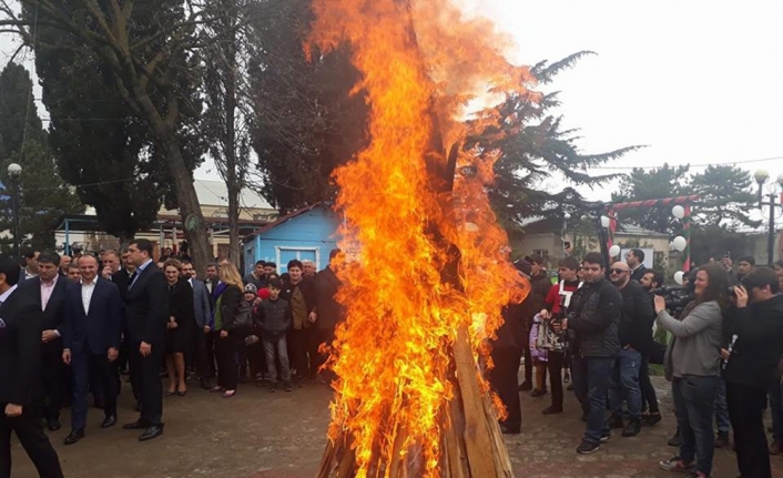 Gürcistan’da Nevruz coşkuyla kutlandı