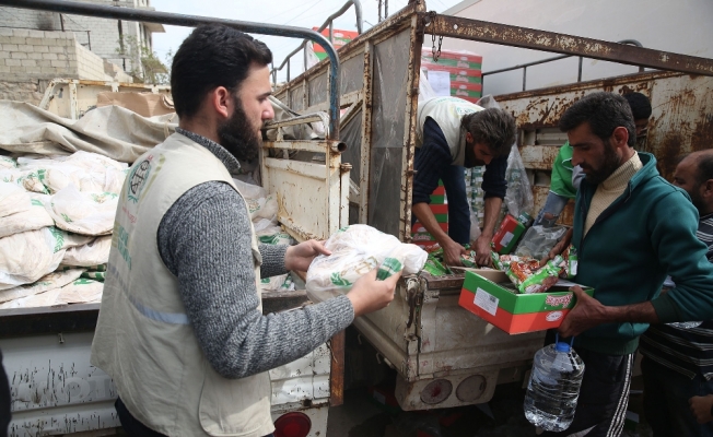 İHH İnsani Yardım Vakfı Afrin’de