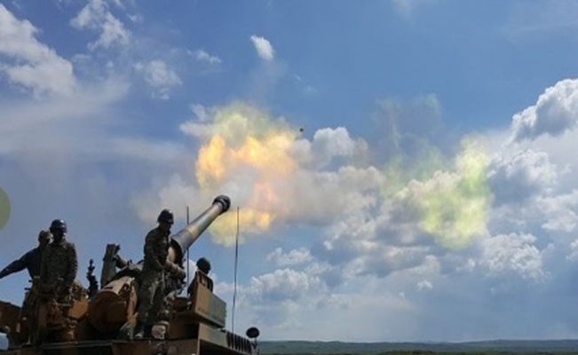 "Irak kuzeyi Hakurk/Kani Rash operasyonu topçu birlikleri tarafından destekleniyor"