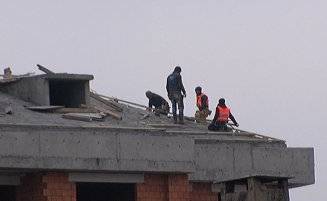 İstanbul’da işçilerin ölümle dansı kamerada