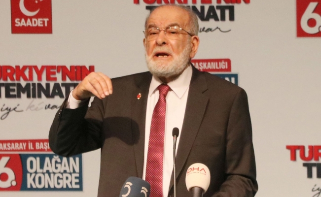 Karamollaoğlu’ndan Zeytin Dalı Harekatı’na destek