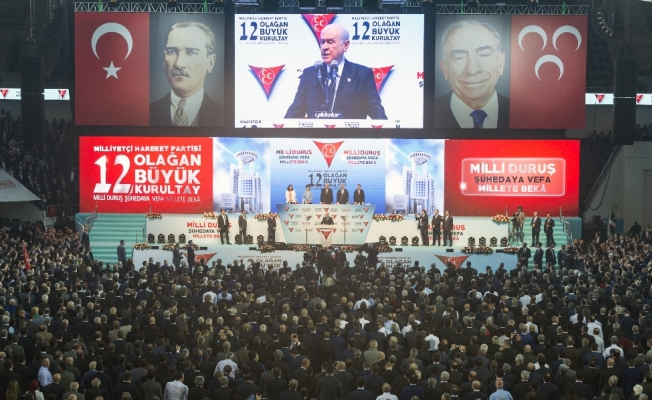 MHP kurultayında oylama başladı