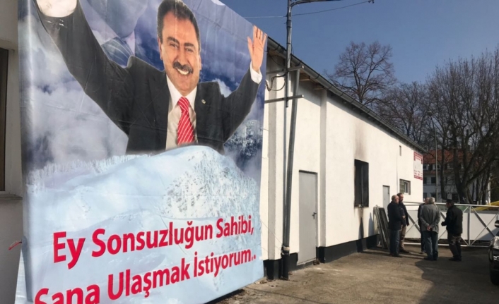 Muhsin Yazıcıoğlu Kültür Merkezine alçak saldırı