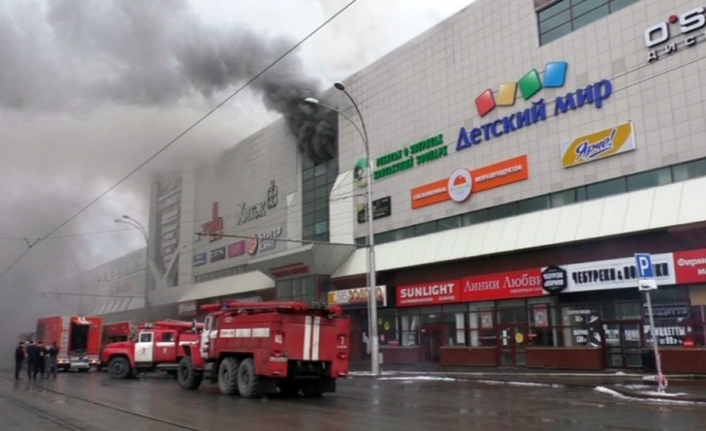 Rusya’da AVM’de yangın: 37 ölü, 43 yaralı