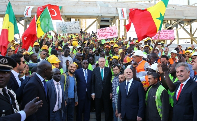 Senegal’deki Türk firmaların şantiyelerini gezdi