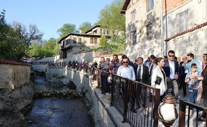 Akçasu kanyonu hizmete açıldı