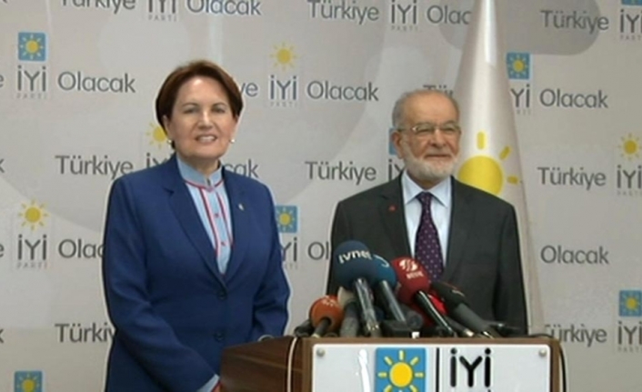 Akşener ve Karamollaoğlu görüştü