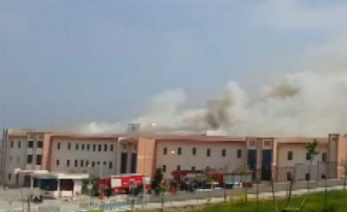 Bursa’da hastanede yangın