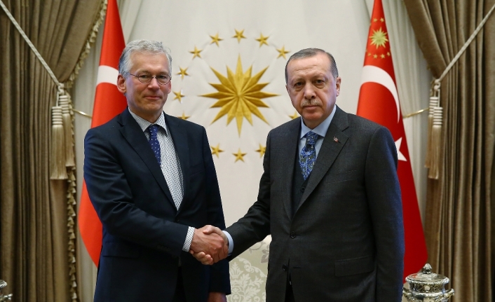Erdoğan Philips CEO’sunu kabul etti