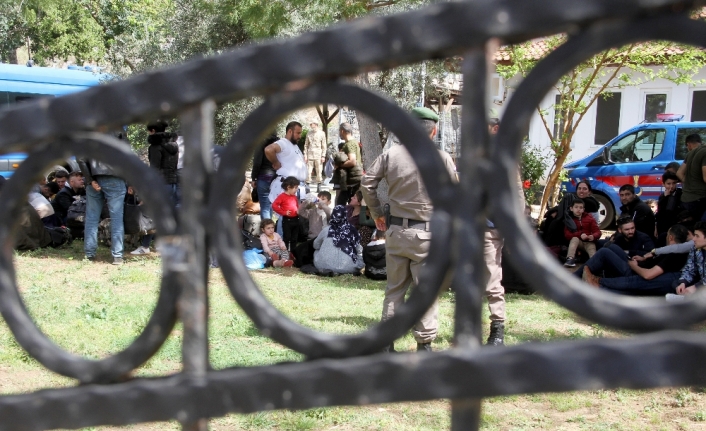 Fethiye’de 111 kaçak göçmen yakalandı
