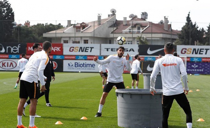 Galatasaray Gençlerbirliği hazırlıklarını sürdürdü