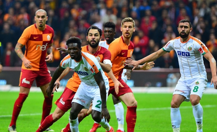 Galatasaray ile Alanyaspor 4. randevuda