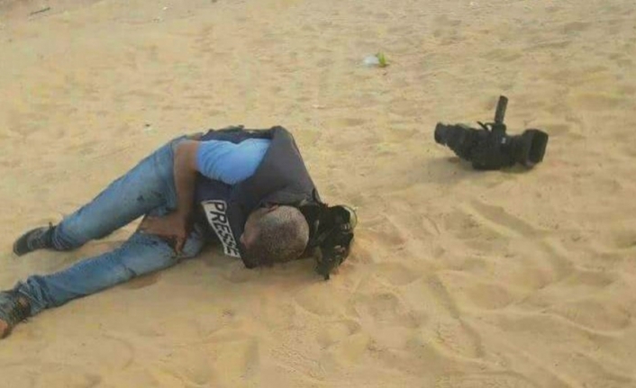 İsrail gazetecileri hedef aldı: 1 ölü, 6 yaralı