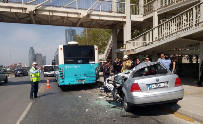 İstanbul’da düğün konvoyunda kaza: 1 ölü, 1 yaralı