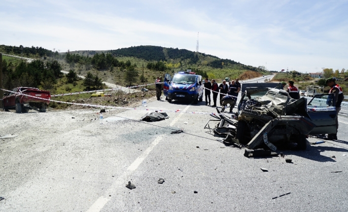 Kastamonu’da feci kaza: 1 ölü, 4 yaralı