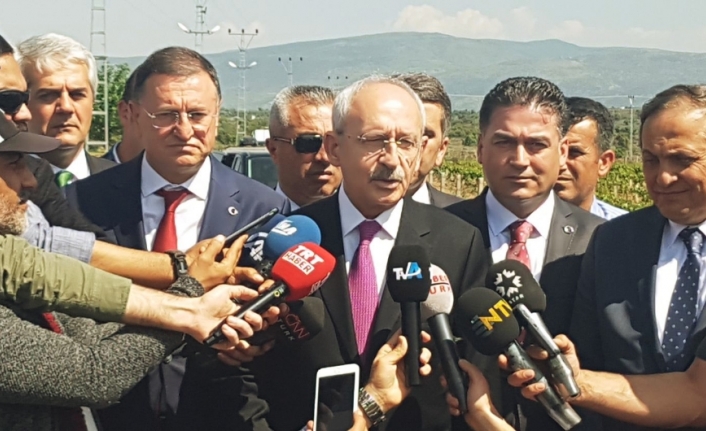 Kılıçdaroğlu Suriye sınırında