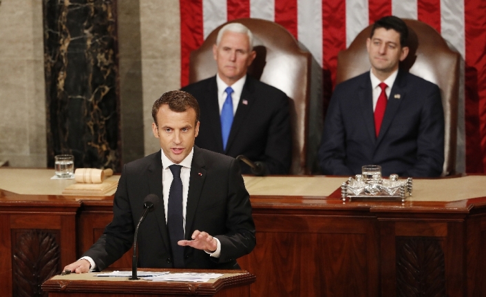 Macron’dan ABD açıklaması: "Yeniden katılacağına inanıyorum"