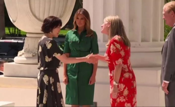 Melania Trump, Akie Abe ile tarih müzesini gezdi