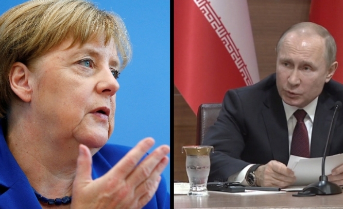 Merkel ve Putin’den Suriye görüşmesi