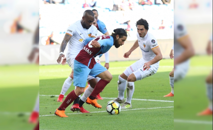 Trabzon’da ilk yarıda gol yok