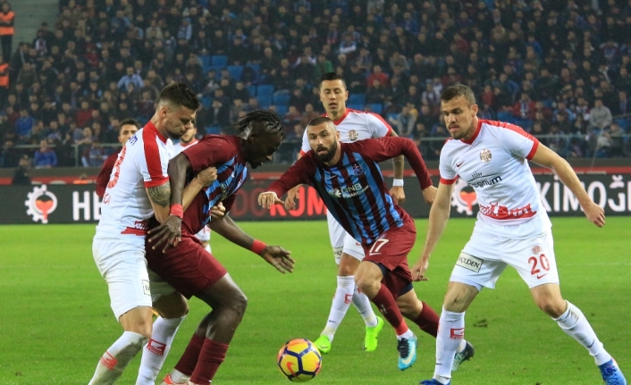 Trabzonspor ile Antalyaspor 44. randevuda