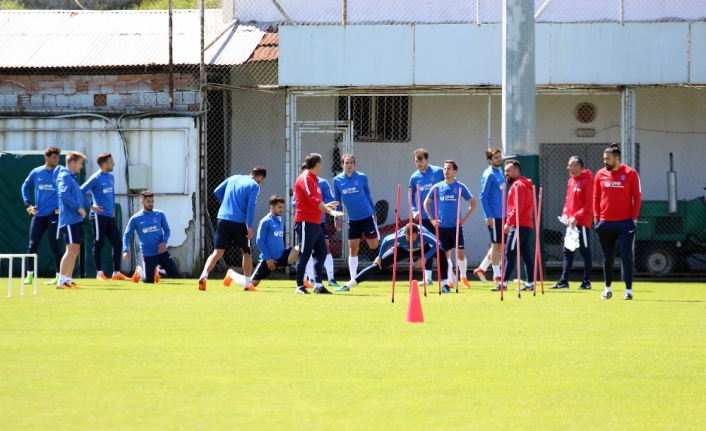 Trabzonspor Kayserispor maçı hazırlıklarını sürdürdü