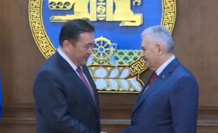 Yıldırım Moğolistan Meclis Başkanı ile görüştü