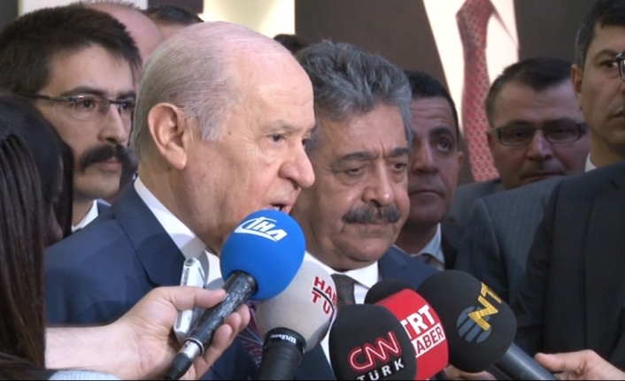 Bahçeli’den "CHP adayı" yorumu
