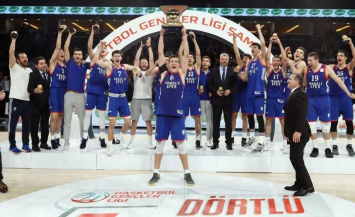 Basketbol Gençler Ligi’nde şampiyon Anadolu Efes
