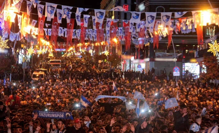 BŞB. Erzurumspor’a muhteşem karşılama