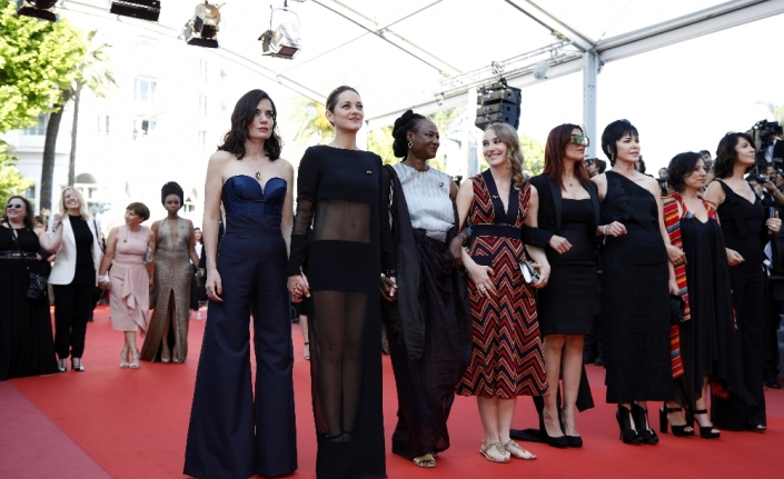 Cannes Film Festivali’nde sessiz protesto